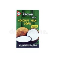 [250ml] Halal Aroy- D 100% UHT coconut milk from Thailand