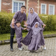 SARIMBIT ADAM HAWA BY KHAIREEN/FAMILY SET(KHUSUS WARNA PLUM)