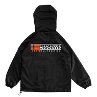 Winbreaker football fanatics jacket, casual taslan waterproof jacket