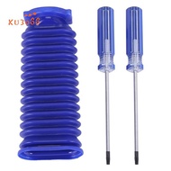 Soft Veet Roller Suction Blue Hose Replacement Vacuum Cleaner for Dyson V7 V8 V10 V11 Vacuum Cleaner Parts