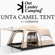 OUTLANDER Khemah Unta Camel Tent Khemah Camping Waterproof Camping Tent Waterproof Camping Equipment Kemah Camping