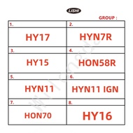 Alat Lishi Hy20 Hy22 Sip22 Ym23 Vac102 Ign Sx9 Toy47 Hu136 Hon42/41 Untuk Byd01/01r/F0 Untuk Wuling 