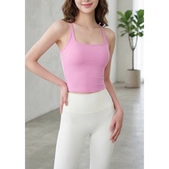 2-strap molded foam Bra-gym yoga pilates-B30