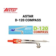 (4UNIT) ASTAR D-120 Geometric Compass Set | Jangka Lukis | 园规 X 4UNIT