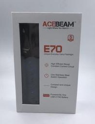 {台中工具老爹}  ACEBEAM E70 4600流明 便攜 EDC 強光手電筒 (冷/中白光) 21700