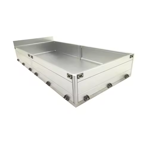 Degree 420MM Metal Bucket For 1/14 TAMIYAYA RC Tractor 6x4 56360 DIY Trailer Spare Parts Remote Cont