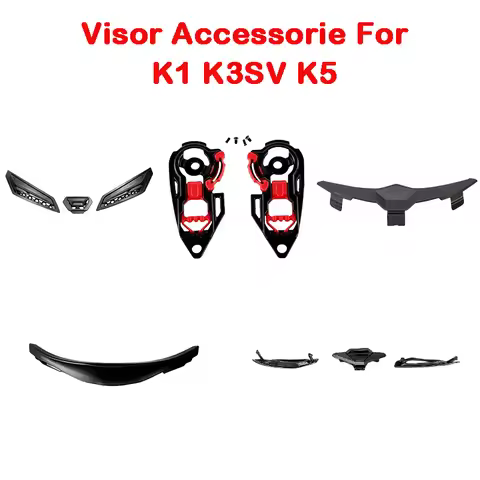Motorcycle Helmet Accessories for AGV K1 K3 K3SV K5 K5S Capacetes Lining Pad Chin Nose Protector Ven