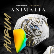 GRACSHAW GLAZZO G919I 919 HELMET VISOR COLOUR MODEL G919 ANIMALIA SERIES HELMET AKHDAR AURUM SAIF G8