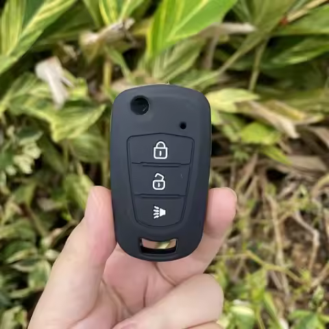 3 Buttons Silicone Car Fob Key Case Cover Skin Protector Rubber Shell for Great Wall Haval Hover H1
