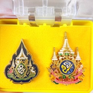 งานคู่เข็มกลัด 72พรรษา+บรมราชาภิเษก พร้อมกล่อง