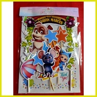 ❡ ♙ ❂ Dave and Ava theme cake topper