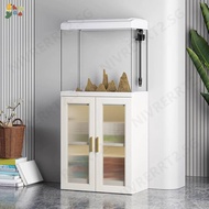 Goldfish Tank Aquarium Tank Household With Cabinet Fish Tank Floor-Standing Landscaping nirerrt2.sg