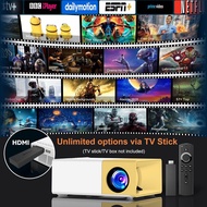 โปรเจคเตอร์  Mini projector FHD1080P YG300