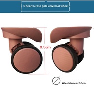 Large Monkey Mouth Luggage Wheel Accessories Suitcase Brake Universal Wheel Replacement Foot Wheel T