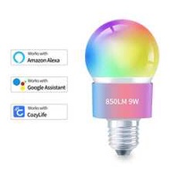 220V 1/2 Packs CozyLife Smart Bulb With - 9W Smart Light Bulb - LED Home Light Bulb Compatible With 