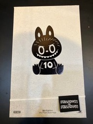 Popmart Labubu 10周年 糖膠毛絨吊卡 掛件公仔 vinyl plush blister pack