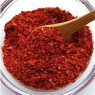 Gochugaru Cabe Bubuk Kasar halus Korea Kimchi Halal repack 50 Gr 100 gr