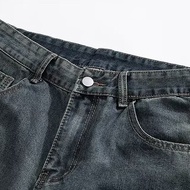 Seluar beg Seluar Kerja Vintage seluar kargo lelaki Seluar jeans retro hitam seluar lelaki jalanan t