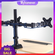 Single/Dual Monitor Desk Mount Holds Up To 19.84 Lbs Monitor Arm Adjustable Height and Angle Monitor