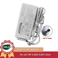 Original 19V 3.42A 65W PA-1650-43 3.0*1.1mm AC Adapter Charger for LG Gram 15Z970 14Z980C Power Supp