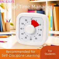 BACK2LIFE Visual Timer, Silent 60-Minute Countdown Timer, Convenient Time Management Visualization w