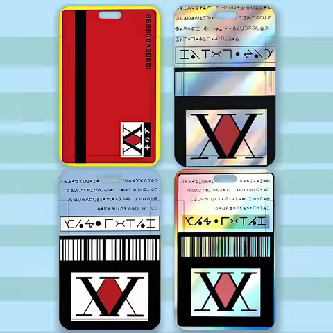H-Hunter X Hunter ID Badge Holder With For Office School Name Card Credentials Case