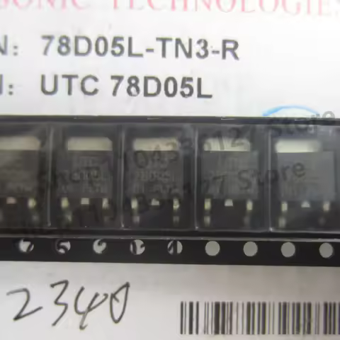 5Pcs/ 78D05L-Tn3-R 78D05L To252-2 Linear Regulator Chip Brand New Original