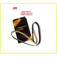 MEAUSU FAN BELT MSFB-7PK-017 7PK1767 Model: HONDA STREAM 2.0