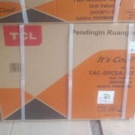 outdoor ac 1/2 pk baru merk TCL AQUA SHARP bisa cod