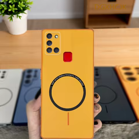 For Samsung Galaxy A21s Case Galaxy A21S Phone Case Galaxy A21S Cover Shookproof Color magnetic hard