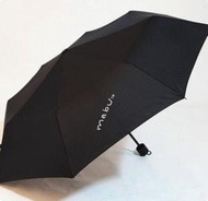 BEAR - 簡約糖果色三折疊晴雨傘（黑色 53.5*8K）