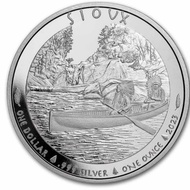 Sioux indian chief 2023 silver medal 1 oz silver medal