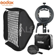 Godox S2 Speedlite Bracket Honeycomb Grid Softbox S-type Bowens Flash Holder Mount Fr Godox V1 V860i