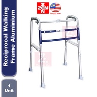 Aluminium Reciprocal Walking Frame (Non-rust, Double Bar)