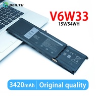 G91J0 V6W33  41 54WH Laptop Battery For Dell Latitude 3320 3520 Inspiron 5310 5415 5410 2-in-1 7415 