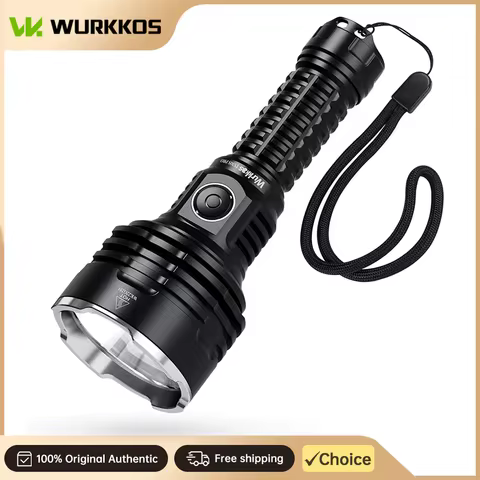 Wurkkos TS30S Pro Tactical Flashlight LED 6000Lm Maximum Beam Distance 1086 Meters 21700 Rechargeabl