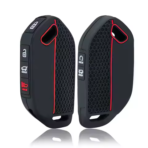 Silicone Key Cover Remote Shell for Kia Ev9 EV5 K3 K5 Carnival Picanto GT Line Sorento MQ4 KA4 2024 