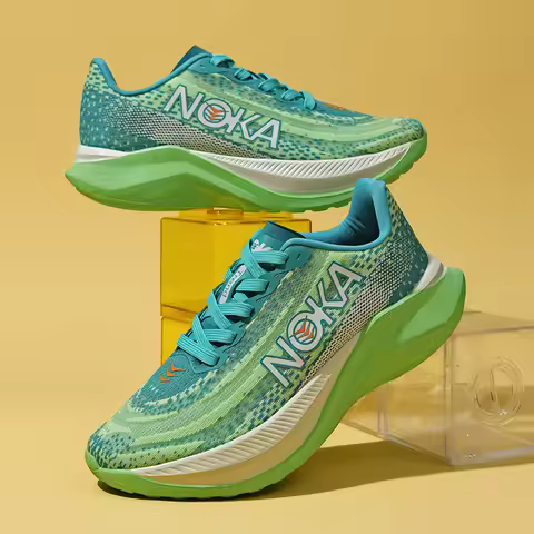 Hoka Sports Shoes Thin Ice Silk Breathable Ultra-Lightweight Thick-Soled Professional Outdoor Men's 