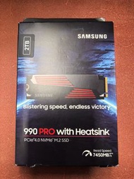 Samsung 990 PRO NvMe PCIe4.0 2T SSD 連散熱片 全新
