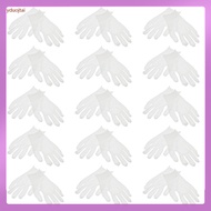 📦 15 Pasang Sarung Tangan Kapas Putih untuk Melembapkan Kulit Kering dan Rawatan Spa Eksim