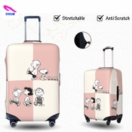 【In Stock】Cute Luggage Protector Cover Snoopy Personalized Suitcase cover Stretchable Luggage Access
