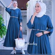 dress wanita kekinian gamis wanita dewasa baju gamis viral DAFANI MAXI gamis terbaru viral tiktok