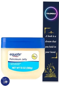 100% Pure Petroleum Equate Jelly, 13 oz. and Bookmark Gift of YOLOMOLO