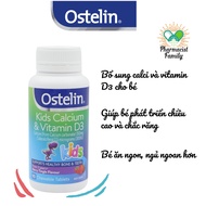 Vitamin D3 và Canxi Cho Bé Ostelin Kids 90 Viên Nhai - TP058