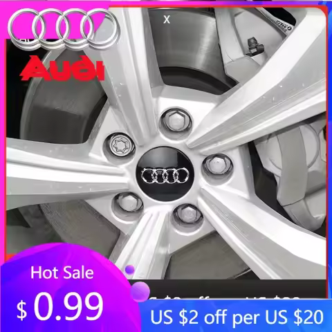 Hub Caps Hot New For Audi 4Pcs 68mm Audi Car Wheel Center Hub Cap Covers Auto Rim Cover Emblem Badge