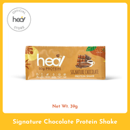 Heal Signature Chocolate Protein Shake Powder - Dairy Whey Protein (Single Sachet) HALAL - Meal Replacement Whey Protein