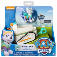 Genuine Paw Patrol Everest's Rescue Snowmobile・Vehicle and Figure Juguetes Anime Figure Toys Pa