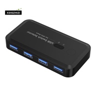 USB 3.0 KVM Switcher  KVM Hub Docking Station 2 Computer Share Printer Keyboard Laptop PC Desktop Ac