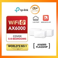 Mercusys AX6000 2.5G Port Whole Home Mesh WiFi 6 Router System Halo H90X Powered by TP-LINK @ IBN