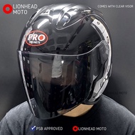 PRO MOTORCYCLE HELMET PSB APPROVED